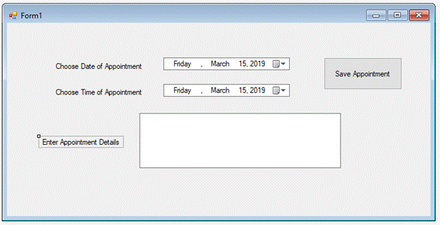 Appointment Alerter In C# Using Speech Synthesis